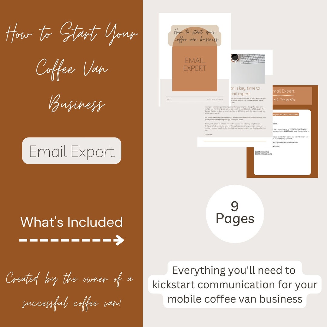 Mobile Coffee Van Email Templates Small Business Email Templates