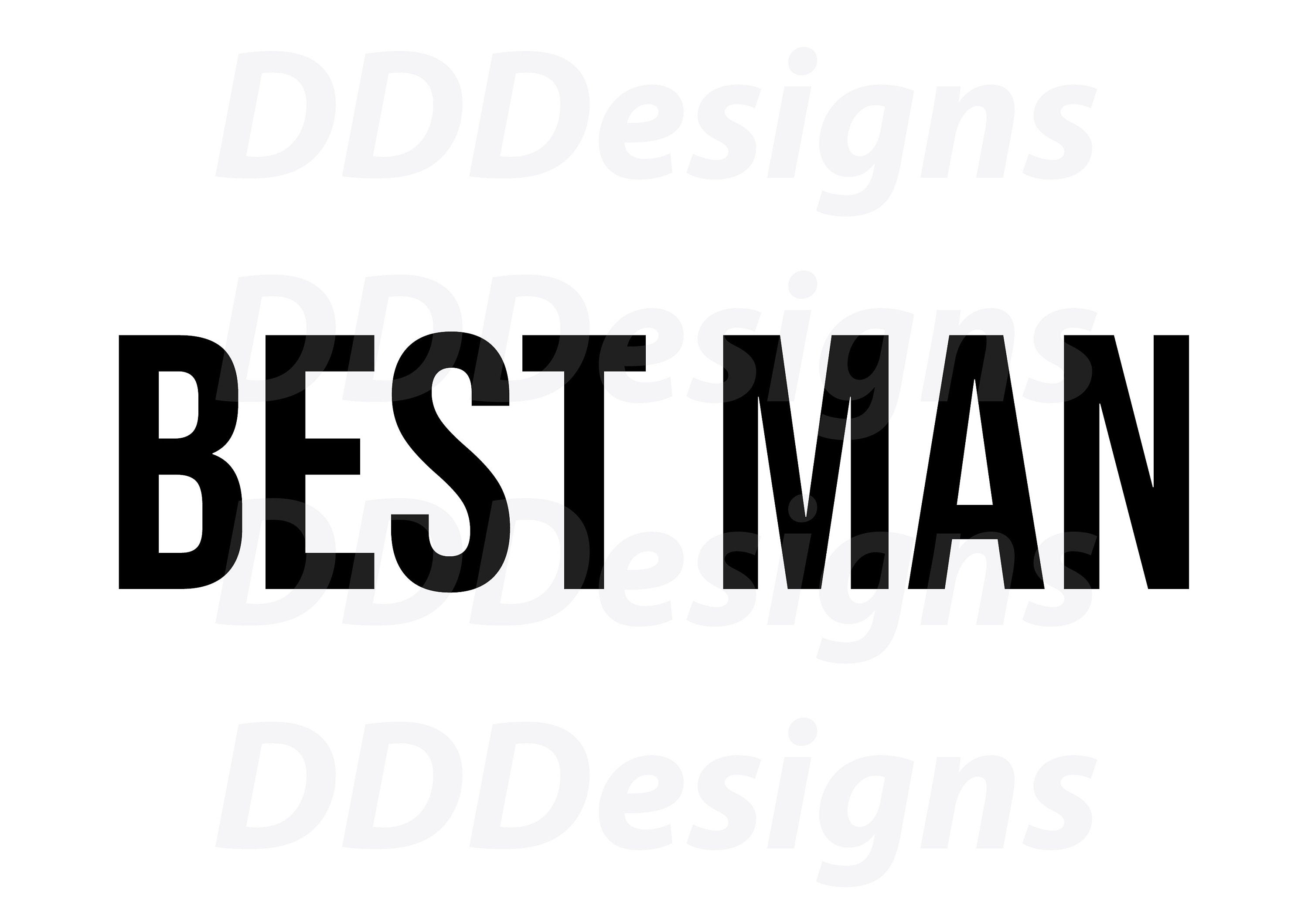 Best Man Tshirt Design Etsy