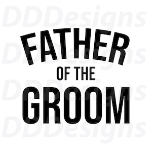 Father Of The Groom T-Shirt Design