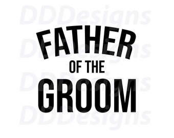 Father Of The Groom T-Shirt Design