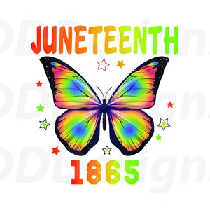 Juneteenth 1865 T-Shirt Design