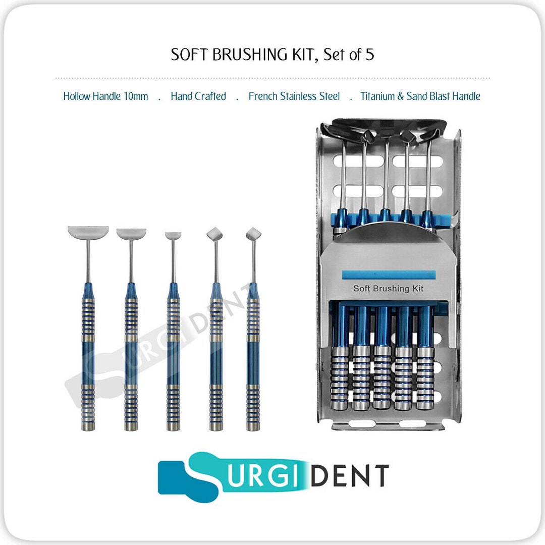 Soft Brushing Kit Dental Instruments set of 5 Etsy