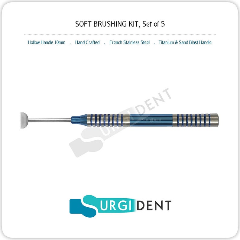 Soft Brushing Kit Dental Instruments set of 5 Etsy