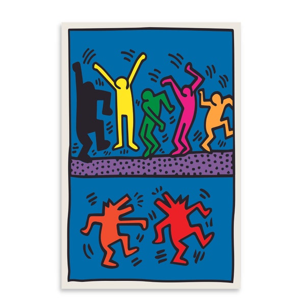 Unofficial Keith Haring Poster