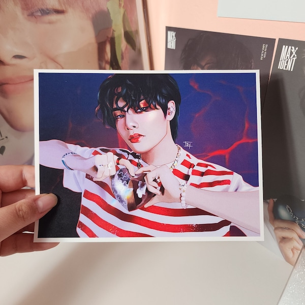 SKZ I.N / Jeongin HEART Print