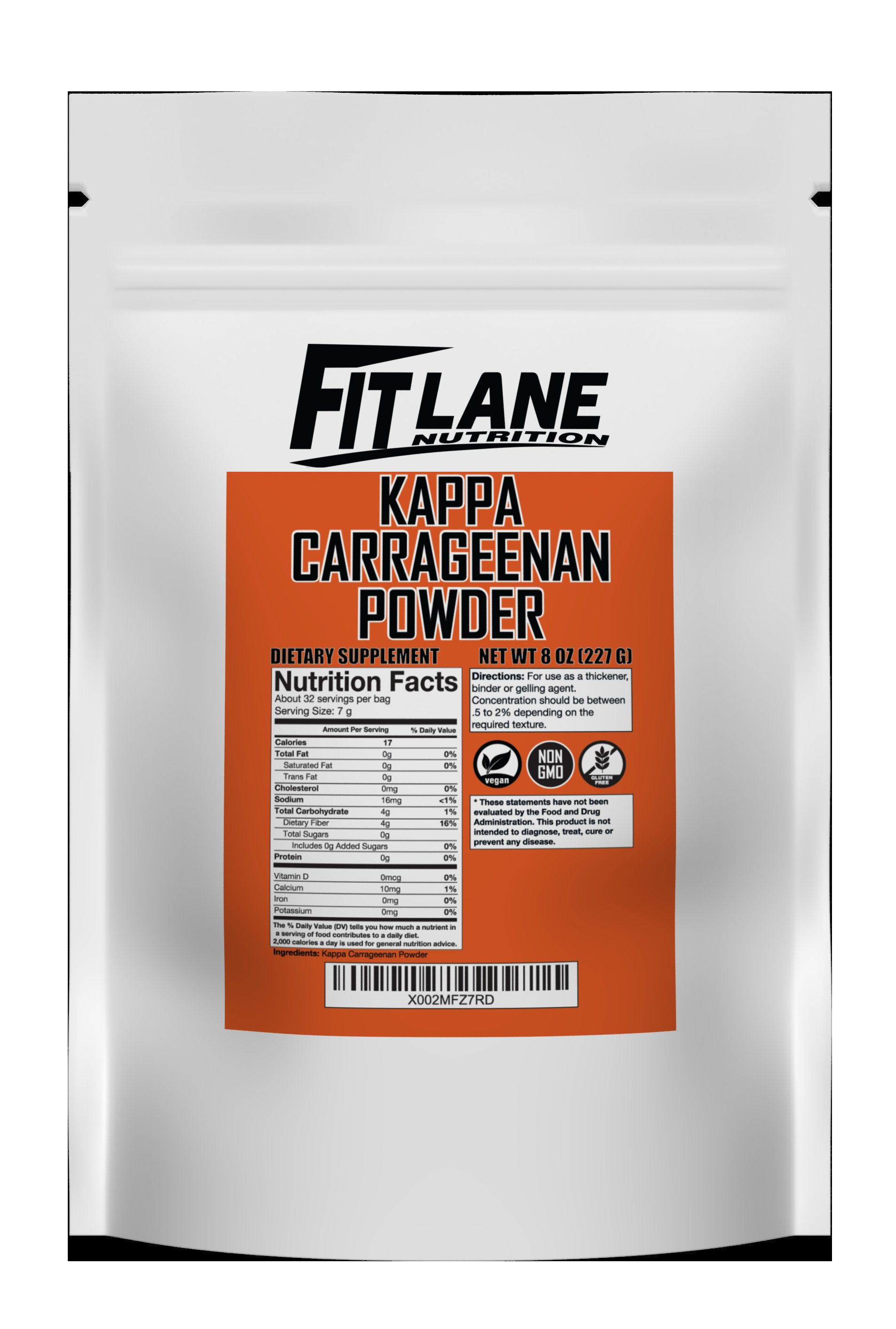 Kappa Carrageenan Powder for Vegan Cheese Nongmo. Refined Etsy