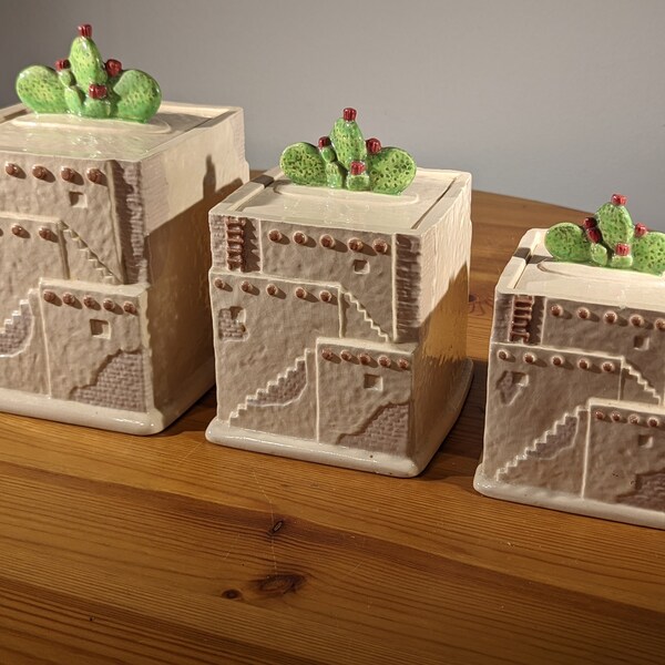 Indian Canister Set Etsy