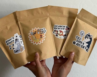 Freshly Roasted and Fair-Traded Coffee (Sampler Pack)