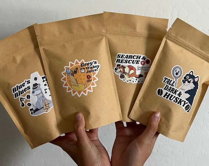 Freshly Roasted and Fair-Traded Coffee (Sampler Pack)