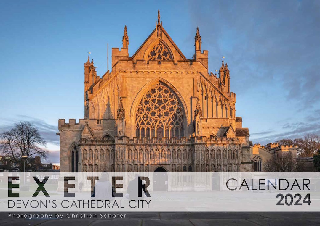 Exeter Calendar 2024 Etsy UK