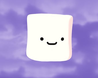 Marshmallow Vtuber - Premade Avatar 3d Model VRM
