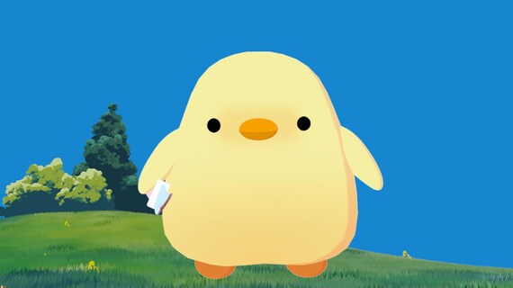 Bird Vtuber - Ready to use 3d model - VRM file that works with VSeeFace