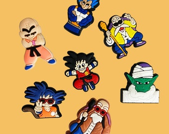 Dragon Ball croc charms | Croc charms boys| Charms crocs gift | Croc pins cool | Croc charms set | Croc jibbitz pack