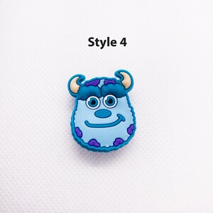 Monsters University Croc Charms Set: Cool Cartoon Charms for Your Crocs Fun and Stylish Accessories Croc Jibbitz set. Style 4