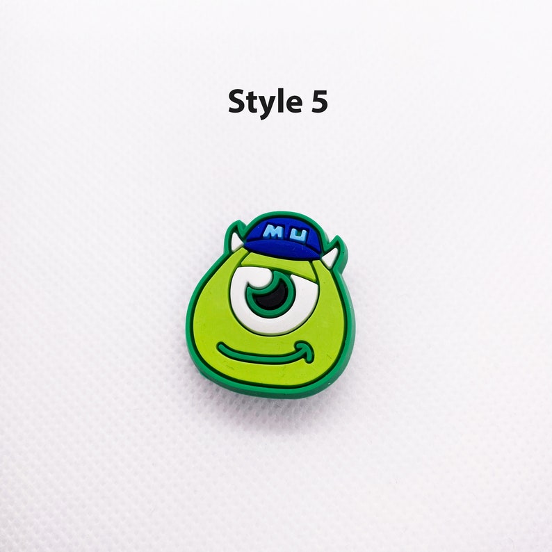 Monsters University Croc Charms Set: Cool Cartoon Charms for Your Crocs Fun and Stylish Accessories Croc Jibbitz set. Style 5