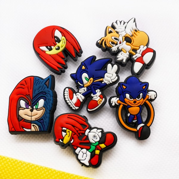 Sonic croc charms | Cool movie croc charms | Charms crocs | Accessories | Croc charms set | Croc jibbitz pack