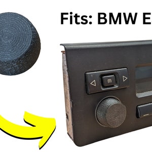 Reemplazo de perilla de radio BMW E39 E53