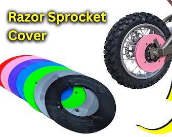 Razor MX Sprocket Cover Upgrade