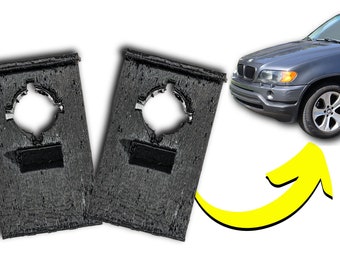 E53 X5 Protector de ventana frontal Clips Soportes (Ajustes: 51338254781)