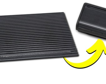 E46 Rear Storage Compartment Cover - Roller Ashtray Cubby Slider Lid