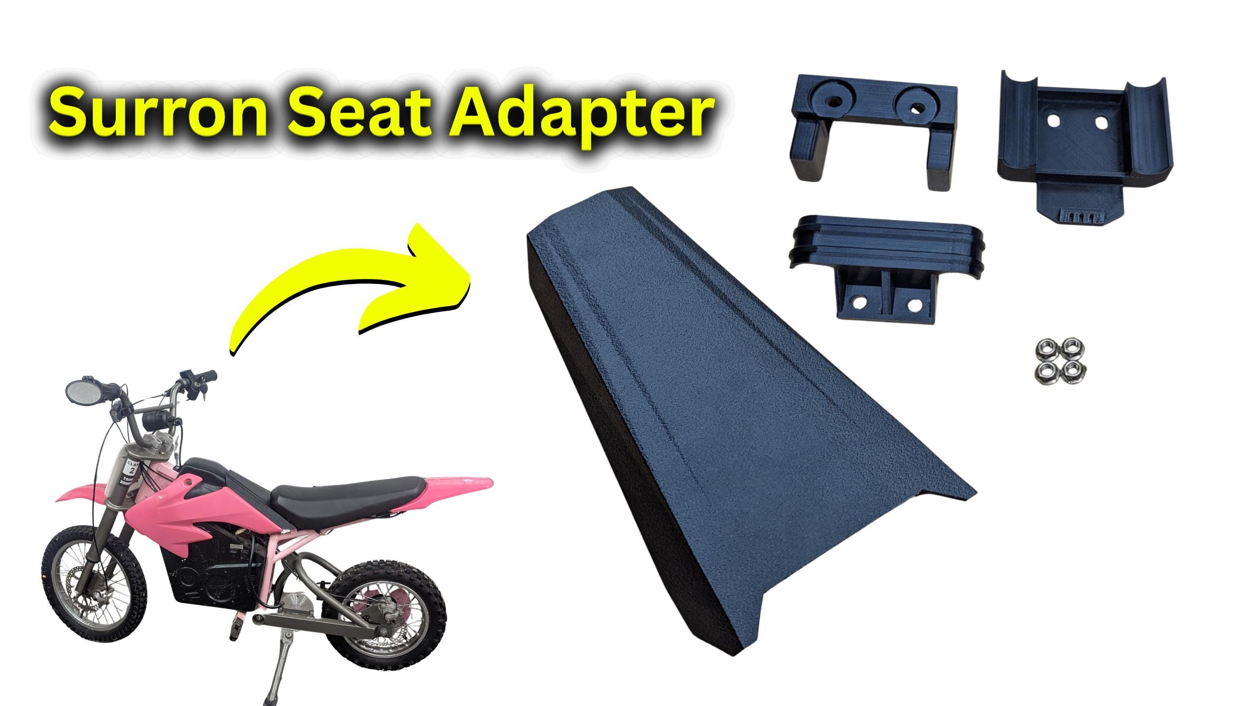 Razor MX650 Surron Seat Adapter Kit - Etsy