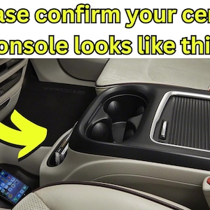 2017-2025 Chrysler Pacifica Center Console Sliding Cover image 2