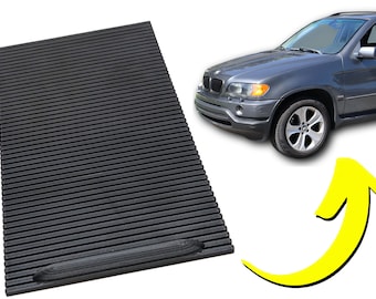 BMW E53 X5 Center Console Cupholder Storage Cover Roller Lid Tray