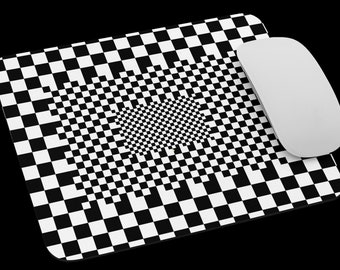 Alfombrilla de ratón de cuadrícula de lente