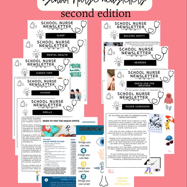 Newsletter della seconda edizione per infermieri scolastici