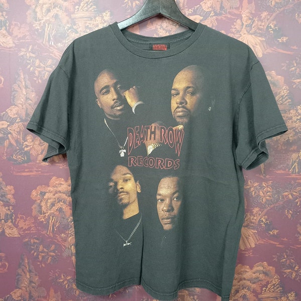 2005 Death Row Records faces vintage tee shirt