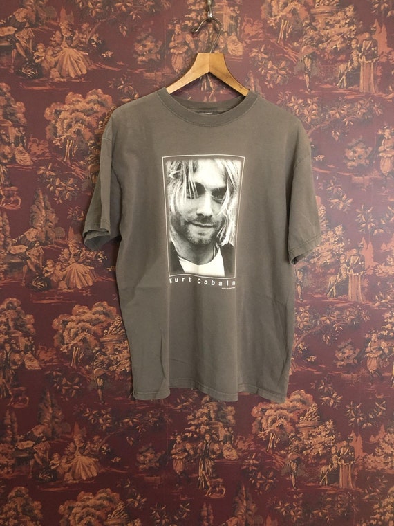 Vintage Kurt Cobain End of Music T Shirt 2002 - Etsy