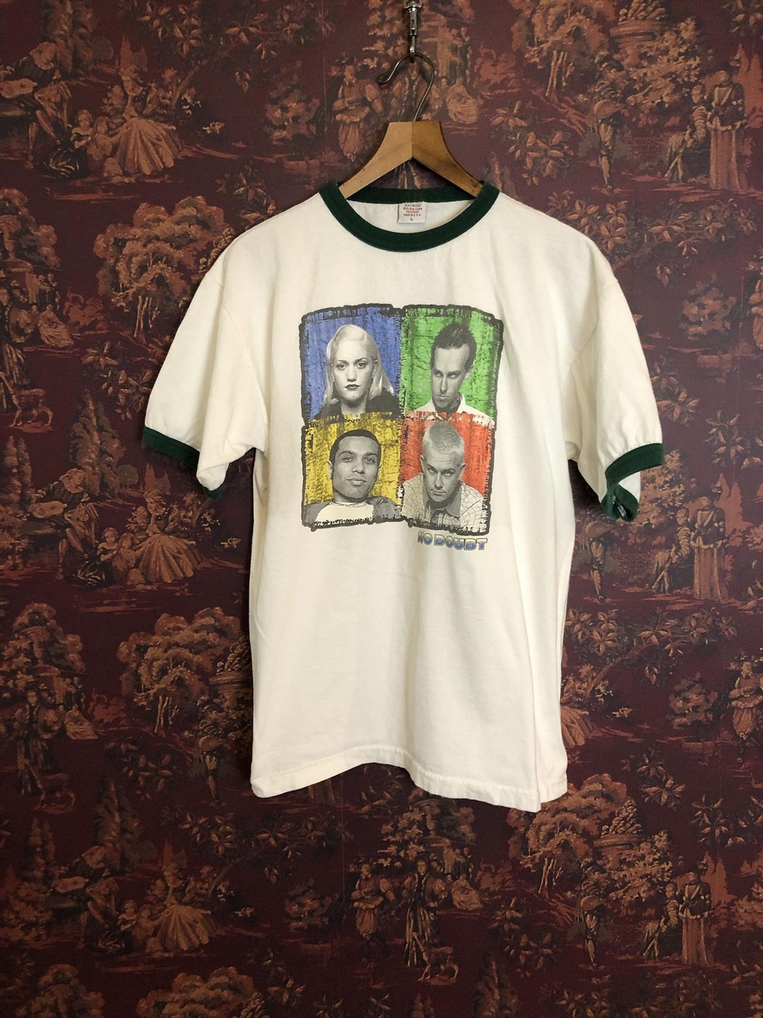 【BADBLOOD】Tiny Logo Jersey Ringer T-Shirt ♥2Colors big_tee_white_front_800z.jpg?v