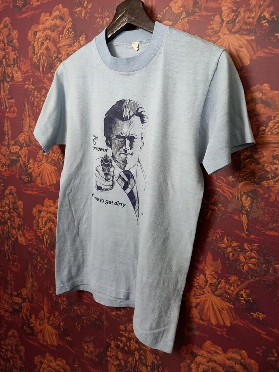 1979 Clint Eastwood - Clint For President - It's Time - Gem