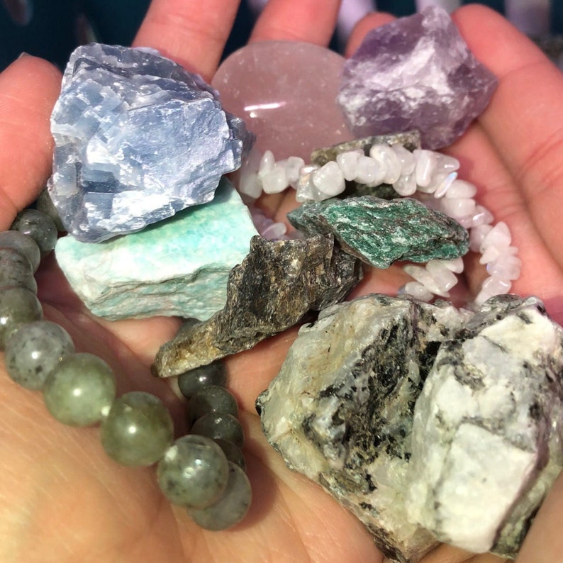 Crystal Scoops Mixed Crystal Scoop Mystery Crystal Scoop Etsy