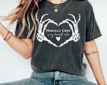 Morally Grey Shirt, My Favorite Color, Spicy Reader Shirt, Villain Era Shirt, Fictional Men Shirt, Funny Reading Shirt, Bookish Apparel