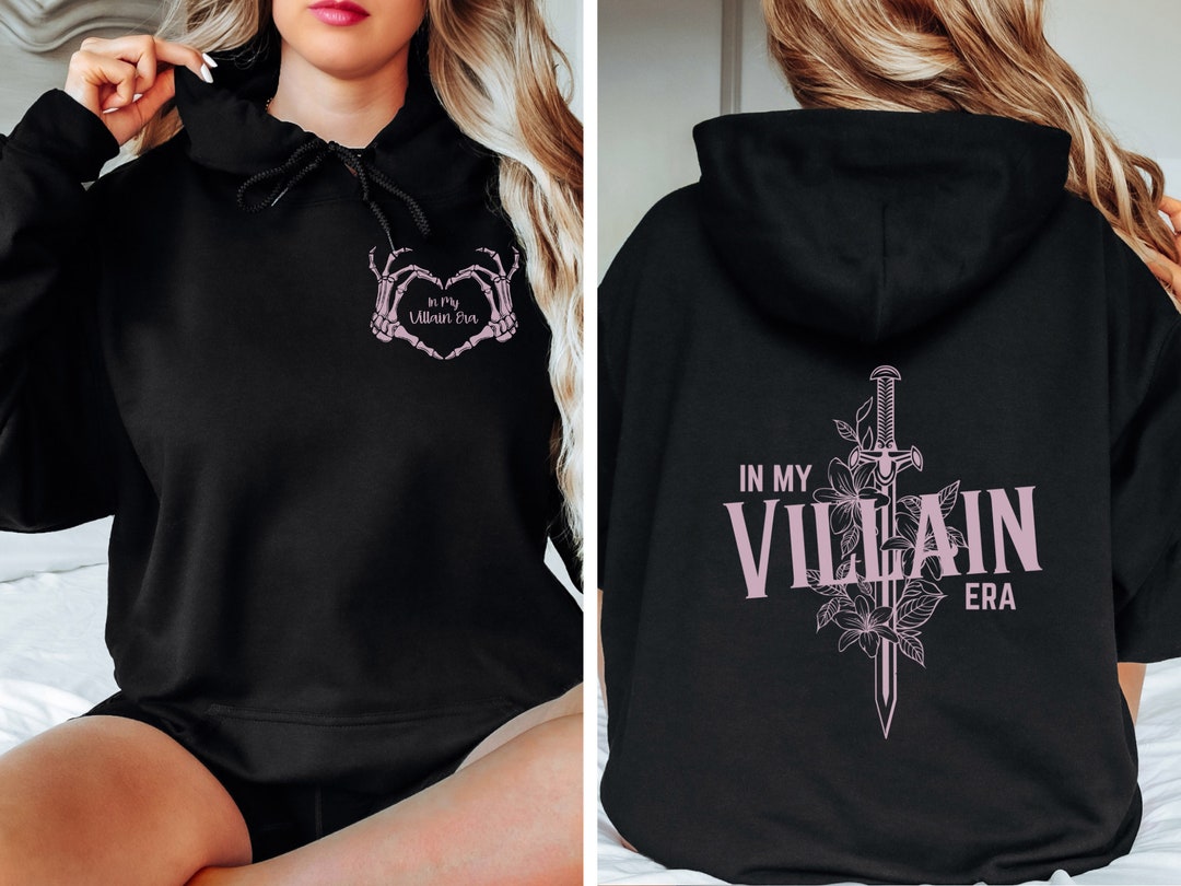 In My Villain Era Hoodie, Villain Era Sweatshirt, Dark Romance Hoodie ...