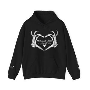 Morally Grey Dark Romance Hoodie, STFUATTDLAGG Hoodie, Good Girl Hoodie, Dark Romance Sweatshirt, Bookish Hoodie, Booktok Merch image 2