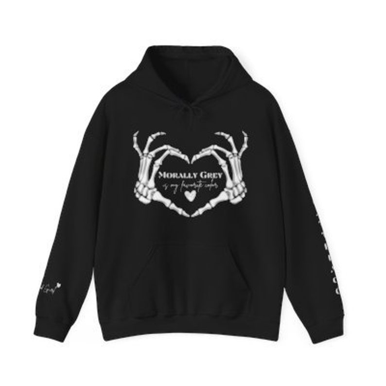 Morally Grey Dark Romance Hoodie, STFUATTDLAGG Hoodie, Good Girl Hoodie, Dark Romance Sweatshirt, Bookish Hoodie, Booktok Merch image 2