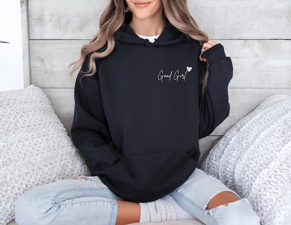 Good Girl Hoodie Good Girl Sweatshirt Good Girl Crewneck Dark Romance Hoodie Morally Grey Hoodie Spicy Reader Hoodie Bookish Hoodie Etsy UK