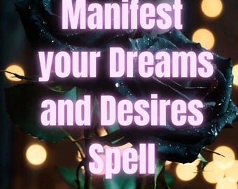 Individueller Manifestations Zauber: Ich sende Positive Energie & helfe Dir Deine Wünsche zu Manifestieren