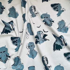 Scary Horror Monsters Of Halloween Baby Blanket