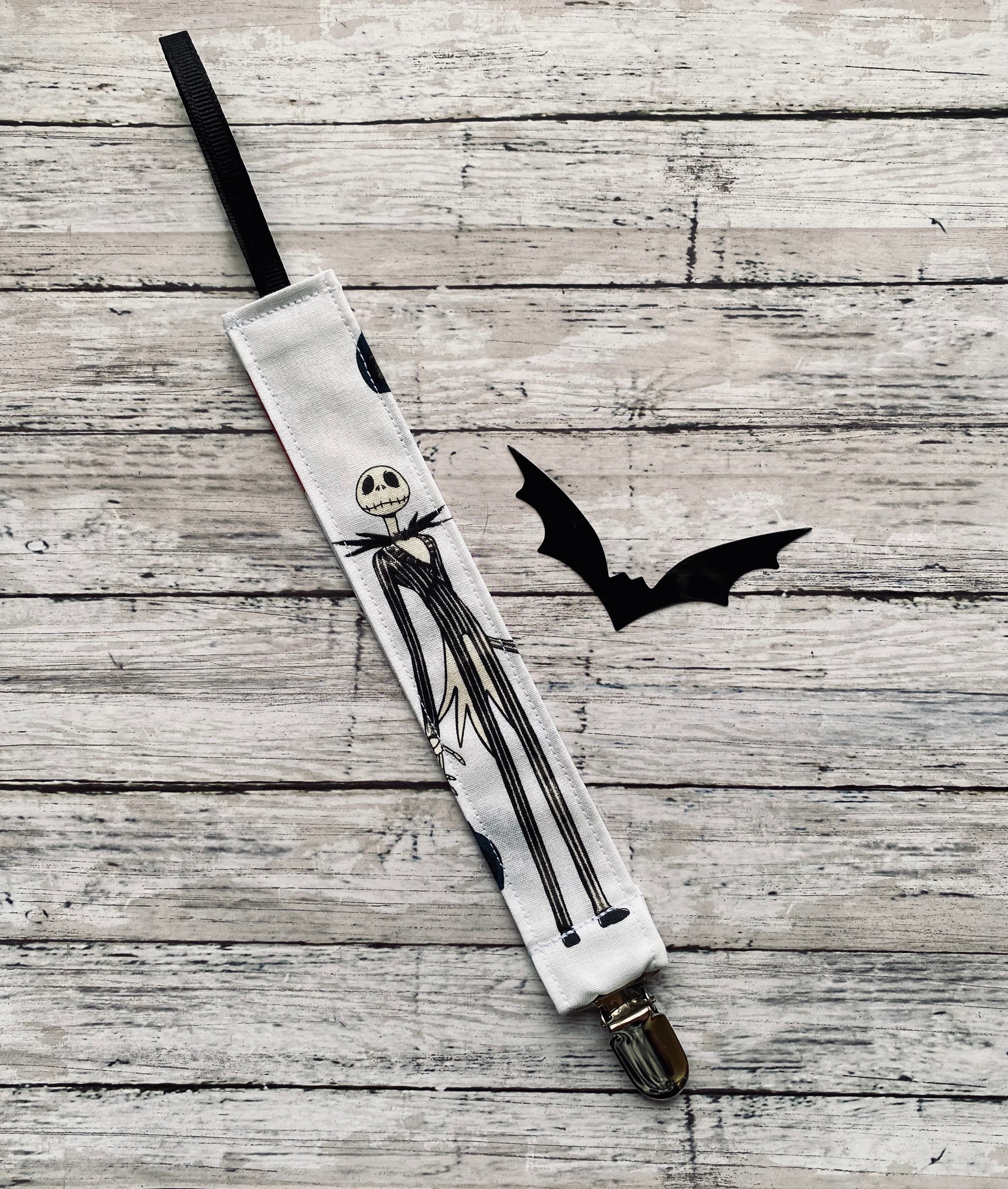 Nightmare Skeleton King Gothic Pacifier Clip Goth Baby Girl Boy - Etsy