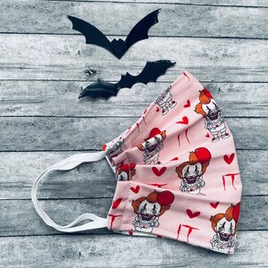 Horror Clown Adult Teen Face Mask