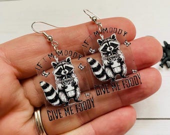 Baddy Moody Creature Gothic Style Earrings Weird Unusual Beauty Wildness Darling