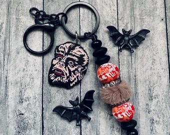 Horror Monster Scare Werewolf Man Keychain Bag Clip