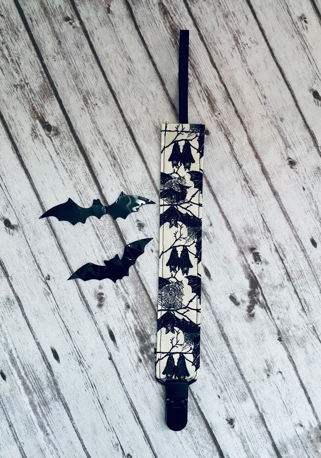 Gothic Bat Creatures of the Night Pacifier Clip - Etsy