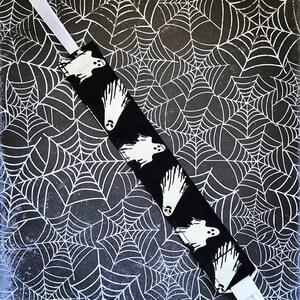 Spooky Haunt Ghosts Pacifier Clip Gothic Monsters