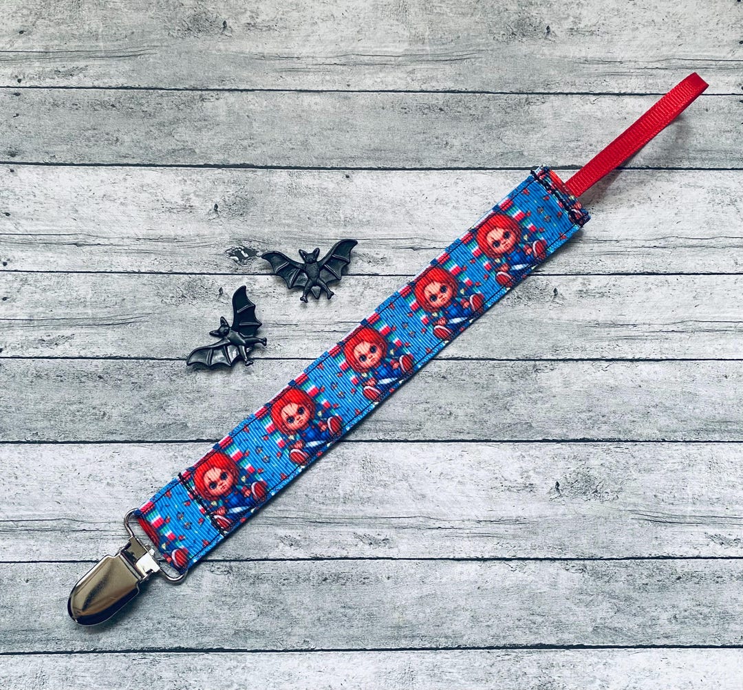 Nightmare Horror Baby Killer Doll Pacifier Clip - Etsy