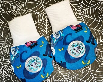 Little Haunted Newborn Mitts Spooky Ghoul Magical
