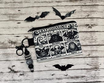 Mythical Folklore Creatures Coin Keychain Bag Clip Accessories Mini Purse